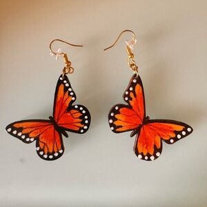 Colorful Butterfly Earrings